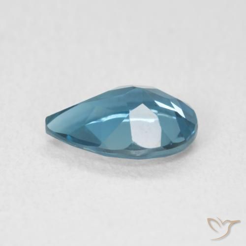 Topaz Gemstone in 7 x 5 mm (calibrated) Size for Sale, Topaz Stone in London Blue Color
