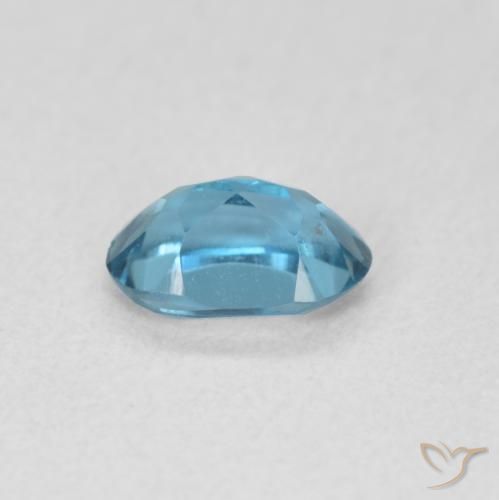 Topaz Gemstone in 6 x 4 mm (calibrated) Size for Sale, Topaz Stone in London Blue Color