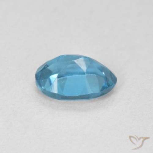 Topaz Gemstone in 6.1 x 4.2 mm Size for Sale, Topaz Stone in London Blue Color