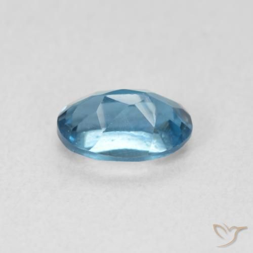 Topaz Gemstone in 6.1 x 4.2 mm Size for Sale, Topaz Stone in London Blue Color