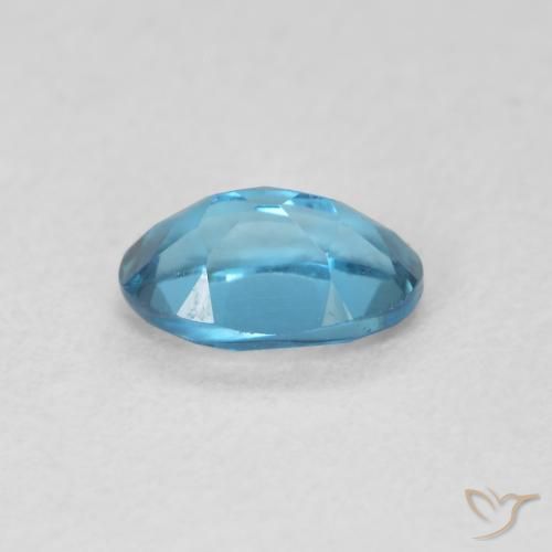 Topaz Gemstone in 6.2 x 4.3 mm Size for Sale, Topaz Stone in London Blue Color
