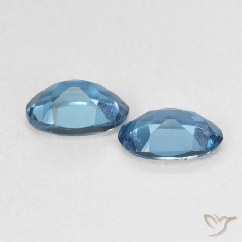 Topaz Gemstones in 6.1 x 4.2 mm Size for Sale, Topaz Stones in London Blue Color