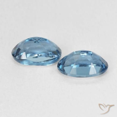 Topaz Gemstones in 6 x 4 mm (calibrated) Size for Sale, Topaz Stones in London Blue Color