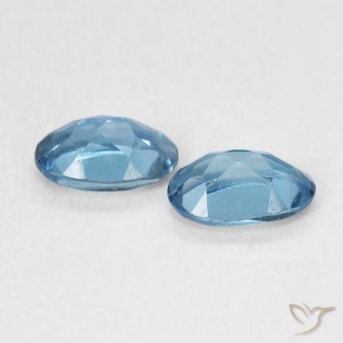 Topaz Gemstones in 6 x 4 mm (calibrated) Size for Sale, Topaz Stones in London Blue Color
