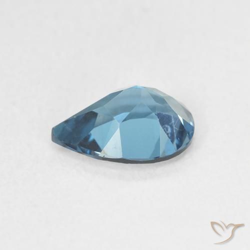 Topaz Gemstone in 7 x 5 mm (calibrated) Size for Sale, Topaz Stone in London Blue Color