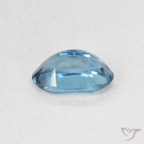 Topaz Gemstone in 6 x 4 mm (calibrated) Size for Sale, Topaz Stone in London Blue Color