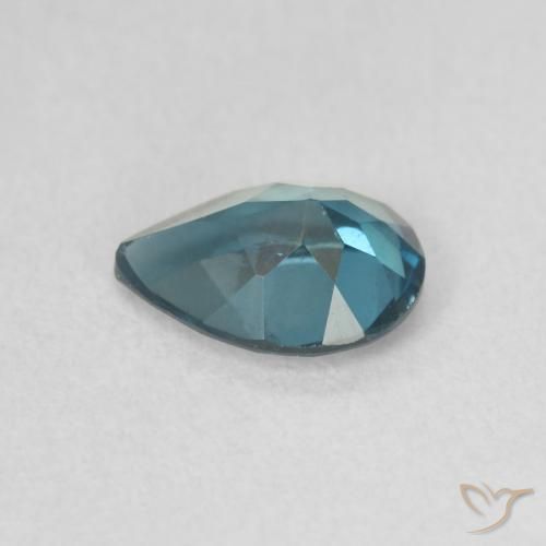 Topaz Gemstone in 7 x 5 mm (calibrated) Size for Sale, Topaz Stone in London Blue Color