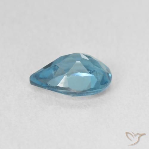 Topaz Gemstone in 7 x 5 mm (calibrated) Size for Sale, Topaz Stone in London Blue Color