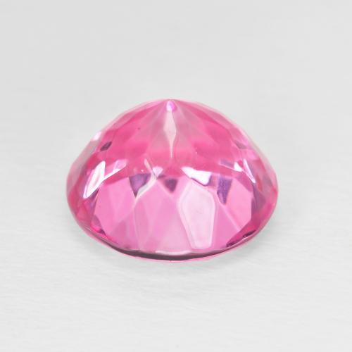 Topaz Gemstone in 11 mm (calibrated) Size for Sale, Topaz Stone in Deep Magenta Color