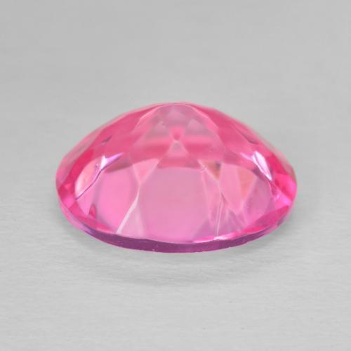 Topaz Gemstone in 12 x 10 mm (calibrated) Size for Sale, Topaz Stone in Hot Pink Color
