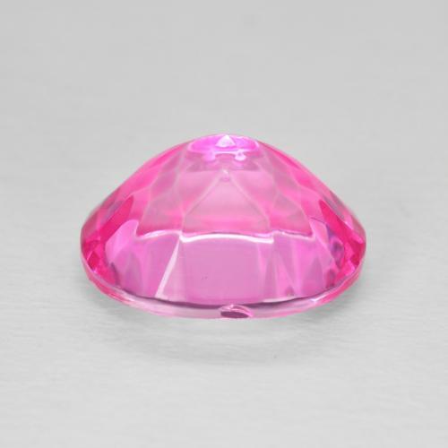 Topaz Gemstone in 12 x 10 mm (calibrated) Size for Sale, Topaz Stone in Hot Pink Color