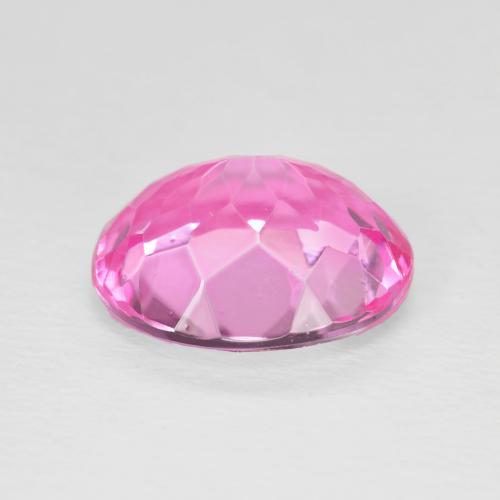 Topaz Gemstone in 12 x 10 mm (calibrated) Size for Sale, Topaz Stone in Hot Pink Color