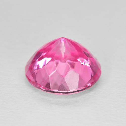 Topaz Gemstone in 11 mm (calibrated) Size for Sale, Topaz Stone in Hot Pink Color