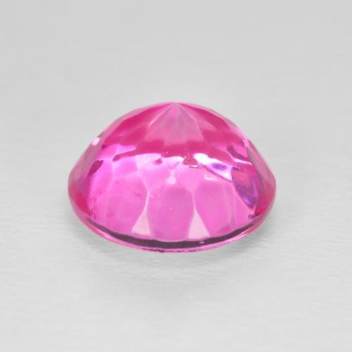 Topaz Gemstone in 11 mm (calibrated) Size for Sale, Topaz Stone in Deep Magenta Color