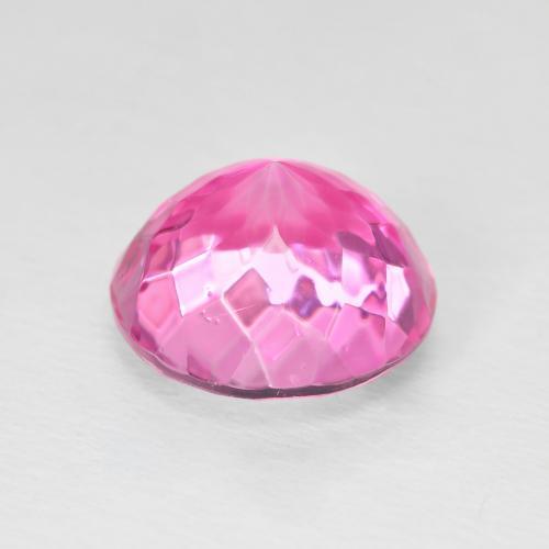 Topaz Gemstone in 11 mm (calibrated) Size for Sale, Topaz Stone in Dark Pink Color