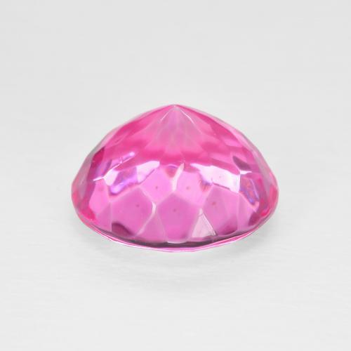 Topaz Gemstone in 11 mm (calibrated) Size for Sale, Topaz Stone in Hot Pink Color