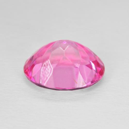 Topaz Gemstone in 12 x 10 mm (calibrated) Size for Sale, Topaz Stone in Medium Dark-Pink Color