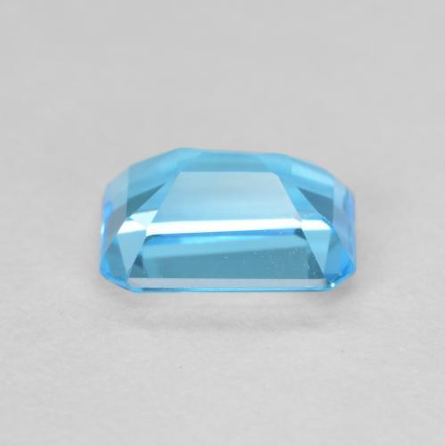 Topaz Gemstone in 8 x 6 mm (calibrated) Size for Sale, Topaz Stone in Swiss Blue Color