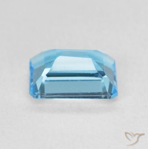 Topaz Gemstone in 6 x 6 mm (calibrated) Size for Sale, Topaz Stone in Swiss Blue Color