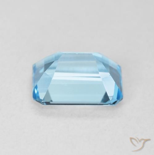 Topaz Gemstone in 8 x 6 mm (calibrated) Size for Sale, Topaz Stone in Sky Blue Color