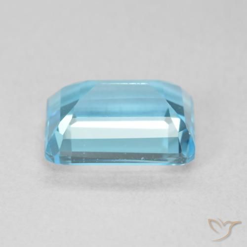 Topaz Gemstone in 8 x 6 mm (calibrated) Size for Sale, Topaz Stone in Swiss Blue Color