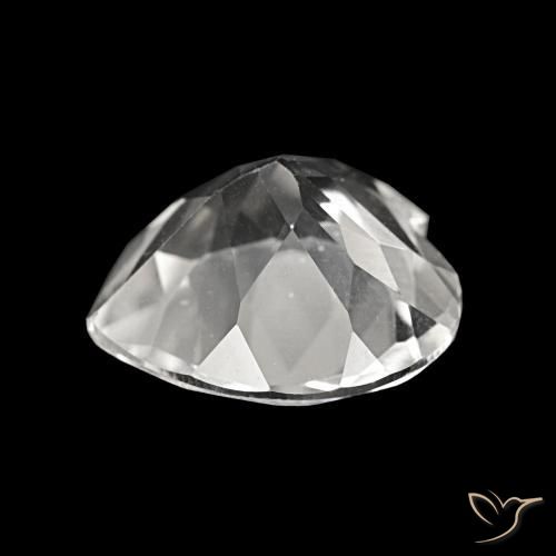 Topaz Gemstone in 10 x 10 mm (calibrated) Size for Sale, Topaz Stone in White Color