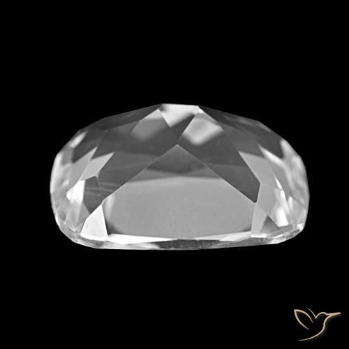 Topaz Gemstone in 12 x 10 mm (calibrated) Size for Sale, Topaz Stone in Clear White Color
