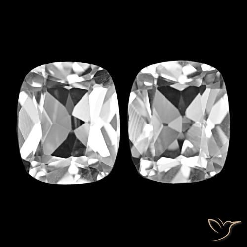 11.92Ctw Clear White Topaz, Cushion, Vvs-Vs