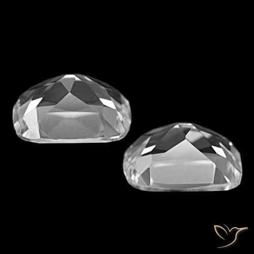Topaz Gemstones in 12 x 10 mm (calibrated) Size for Sale, Topaz Stones in Clear White Color