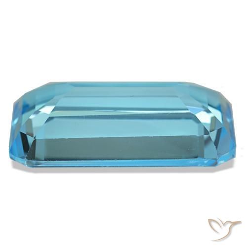 Topaz Gemstone in 21.1 x 12.9 mm Size for Sale, Topaz Stone in Swiss Blue Color