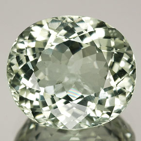 4.83 ct Green Tourmaline Stone, Natural Tourmaline in Oval Facet Shape for Sale