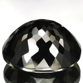 Tourmaline Gemstone in 28.5 x 23.7 mm Size for Sale, Tourmaline Stone in Greenish Black Color