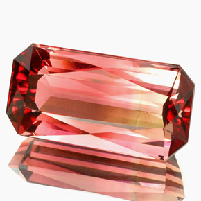 5.86 ct Pink Tourmaline Gemstone, Tourmaline Gem in Octagon / Scissor Cut Shape for Sale.
