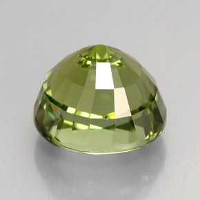 Tourmaline Gemstone in 9.5 x 9 mm Size for Sale, Tourmaline Stone in Green Color