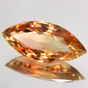 6.96 ct Multicolor Tourmaline Stone, Natural Tourmaline in Marquise Facet Shape for Sale