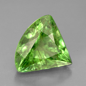 3.94 ct Green Tourmaline Stone, Natural Tourmaline in Fancy Facet Shape for Sale