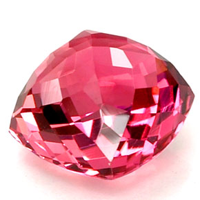 Tourmaline Gemstone in 10.9 x 10.9 mm Size for Sale, Tourmaline Stone in Pink Red Color