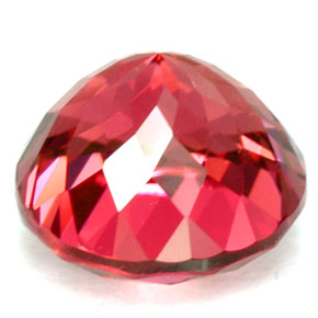 Tourmaline Gemstone in 7.6 mm Size for Sale, Tourmaline Stone in Rose Red Color