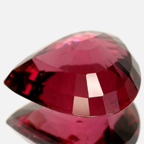 Tourmaline Gemstone in 14.2 x 13.8 mm Size for Sale, Tourmaline Stone in Pink Red Color