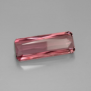 11.68 ct Pink Tourmaline Stone, Natural Tourmaline in Octagon / Scissor Cut Shape for Sale
