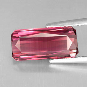 3.75 ct Pink Tourmaline Gemstone, Tourmaline Gem in Octagon / Scissor Cut Shape for Sale.