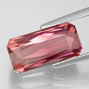 4.60 ct Pink Tourmaline Gemstone, Tourmaline Gem in Octagon / Scissor Cut Shape for Sale.