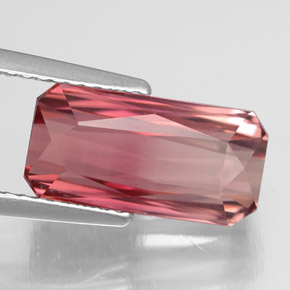 4.60 ct Pink Tourmaline Stone, Natural Tourmaline in Octagon / Scissor Cut Shape for Sale