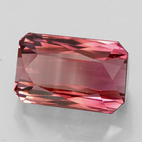 5.34 ct Pink Tourmaline Stone, Natural Tourmaline in Octagon / Scissor Cut Shape for Sale
