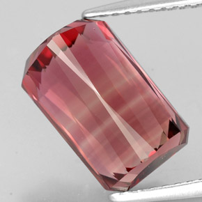 Tourmaline Gemstone in 11.6 x 7.5 mm Size for Sale, Tourmaline Stone in Multi Pink Color