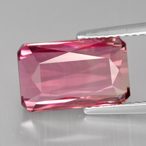 5.07 ct Pink Tourmaline Gemstone, Tourmaline Gem in Octagon / Scissor Cut Shape for Sale.