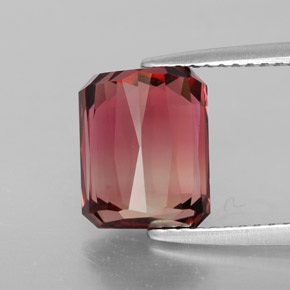 Tourmaline Gemstone in 9.4 x 7.6 mm Size for Sale, Tourmaline Stone in Bi-color Color