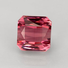 4.00 ct Pink Tourmaline Gemstone, Tourmaline Gem in Octagon / Scissor Cut Shape for Sale.