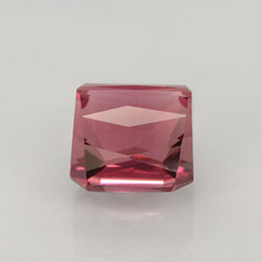 Tourmaline Gemstone in 8 x 7.7 mm Size for Sale, Tourmaline Stone in Red Pink Color