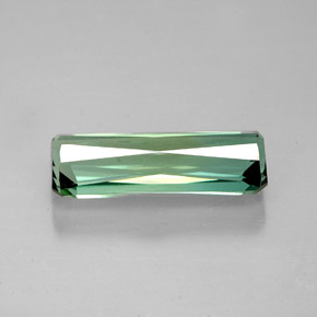 Tourmaline Gemstone in 13.8 x 5.1 mm Size for Sale, Tourmaline Stone in Bluish Green Color